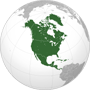 North and Central America Flag